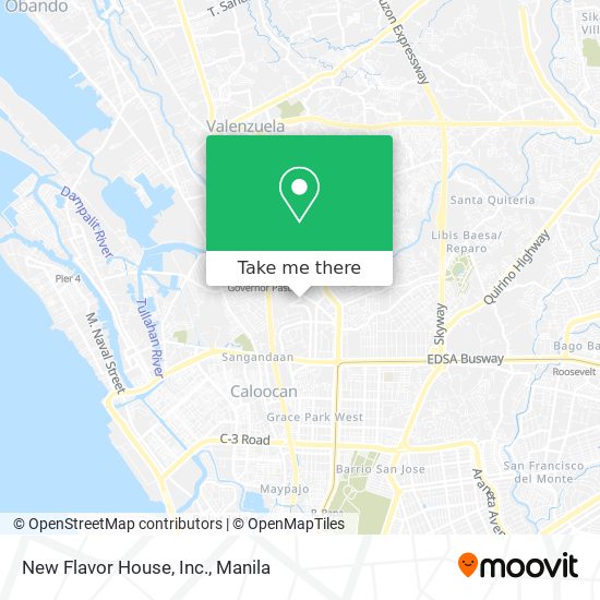 New Flavor House, Inc. map