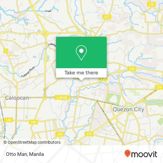 Otto Man, Short Horn Bahay Toro, Quezon City map