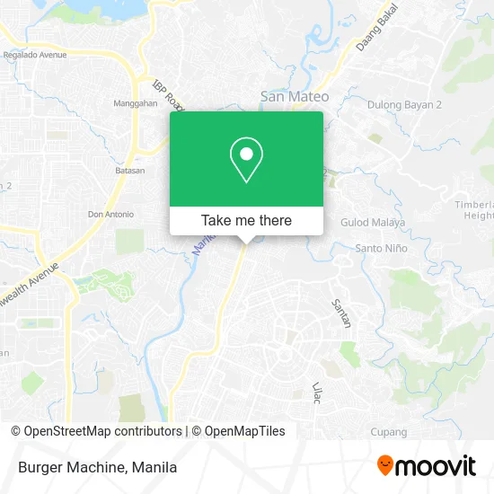 Burger Machine map