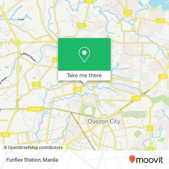 Funflex Station map