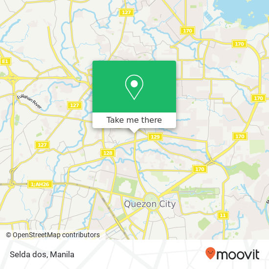 Selda dos, 389 Visayas Ave Tandang Sora, Quezon City map