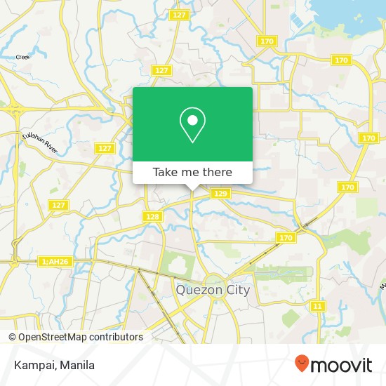 Kampai, Pasong Tamo, Quezon City map
