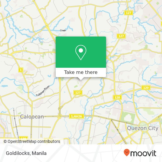 Goldilocks, Magsaysay Baesa, Quezon City map