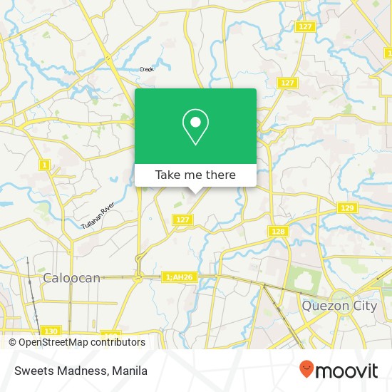 Sweets Madness, Ariane Ln Baesa, Quezon City map