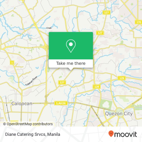 Diane Catering Srvcs, Gem 5 Rd Baesa, Quezon City map