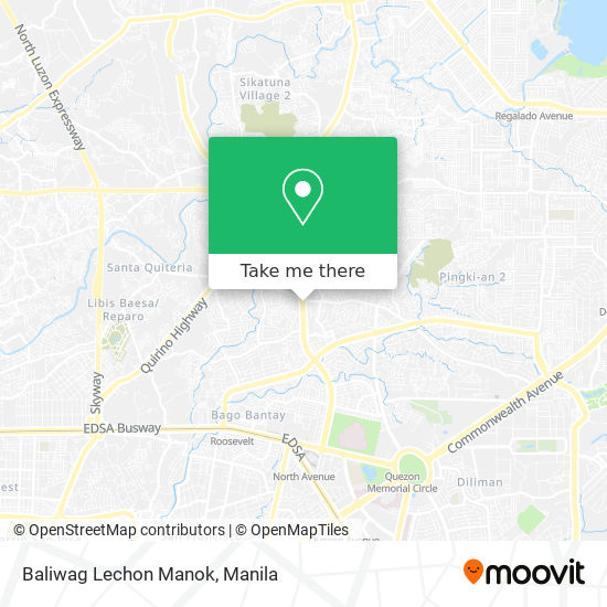 Baliwag Lechon Manok map