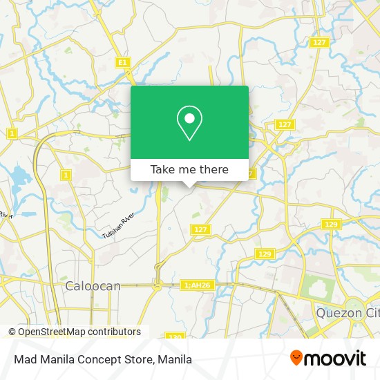 Mad Manila Concept Store map
