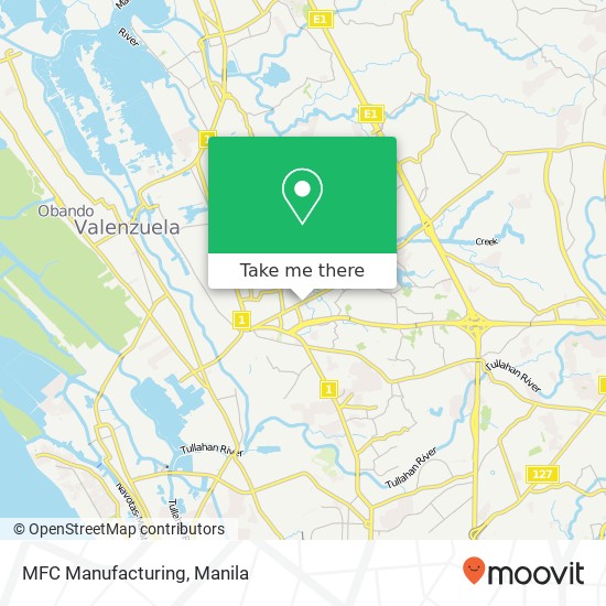 MFC Manufacturing, Maysan Rd Maysan, Valenzuela map