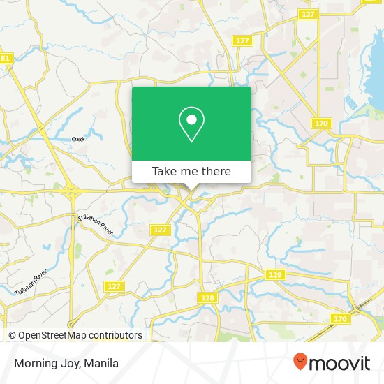 Morning Joy, Quirino Hwy Bagbag, Quezon City map