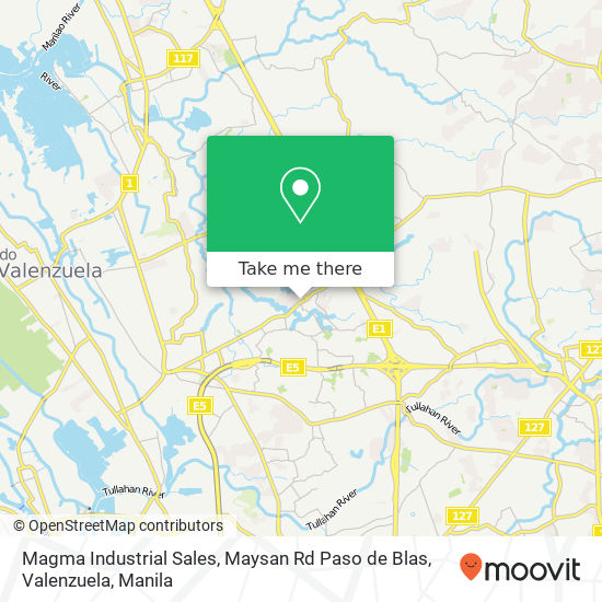 Magma Industrial Sales, Maysan Rd Paso de Blas, Valenzuela map