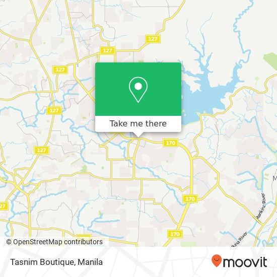 Tasnim Boutique, Commonwealth Ave Fairview, Quezon City map