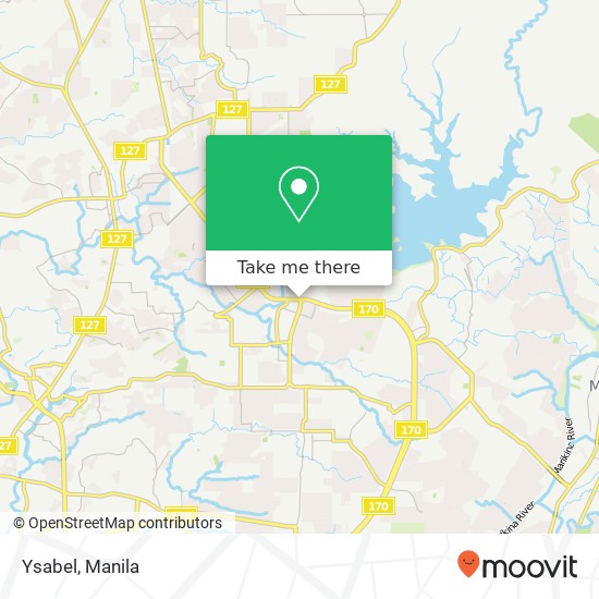 Ysabel, Commonwealth Ave Fairview, Quezon City map