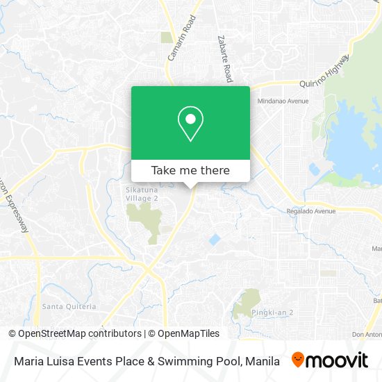 Maria Luisa Events Place & Swimming Pool map