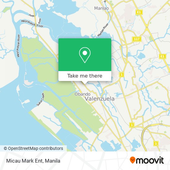 Micau Mark Ent map