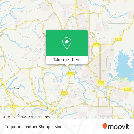 Toquero's Leather Shoppe, Matatag Novaliches Proper, Quezon City map