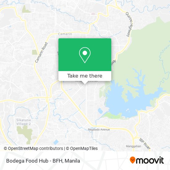 Bodega Food Hub - BFH map