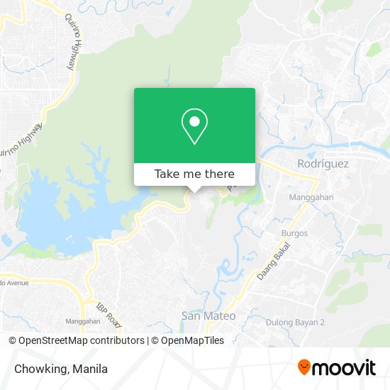 Chowking map