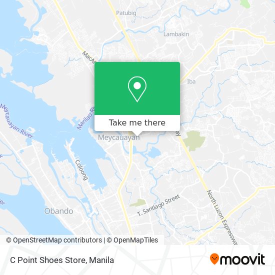 C Point Shoes Store map