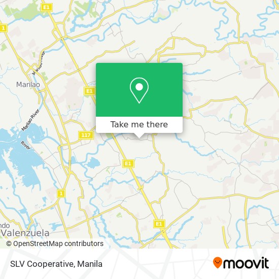 SLV Cooperative map