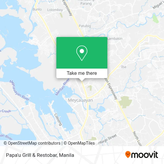 Papa'u Grill & Restobar map
