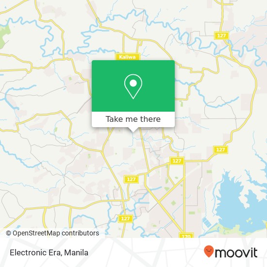 Electronic Era, Samuel Barangay 172, Caloocan City North map