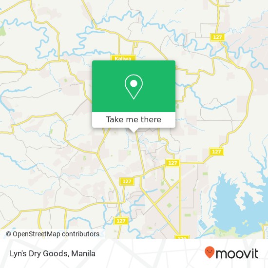 Lyn's Dry Goods, Molave Barangay 172, Caloocan City North map