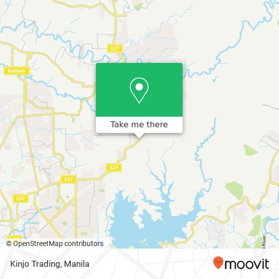 Kinjo Trading, Quirino Hwy Barangay 179, Caloocan City North map