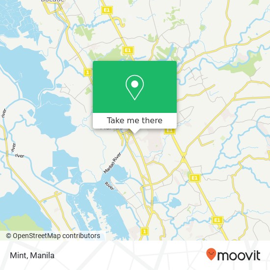 Mint, Poblacion I, Marilao map