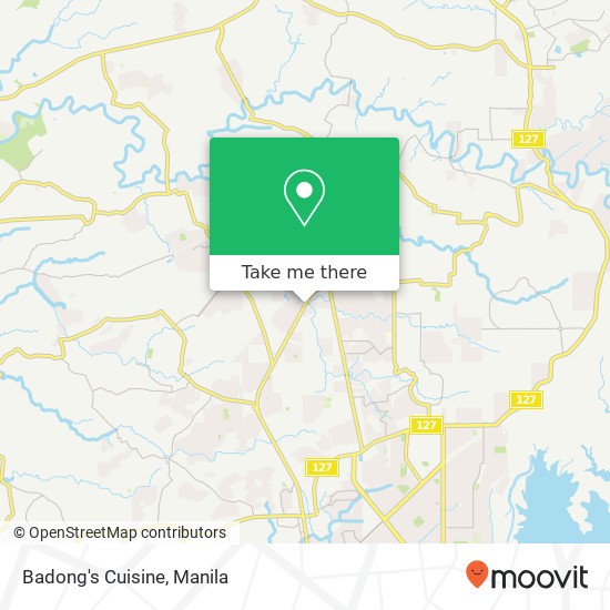 Badong's Cuisine, Camarin Rd Barangay 173, Caloocan City North map