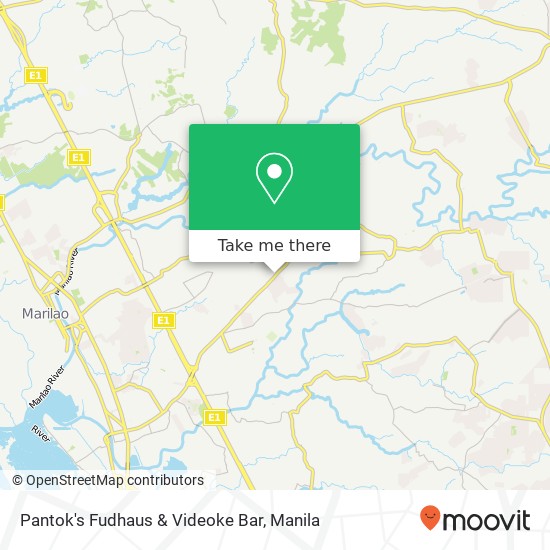 Pantok's Fudhaus & Videoke Bar map