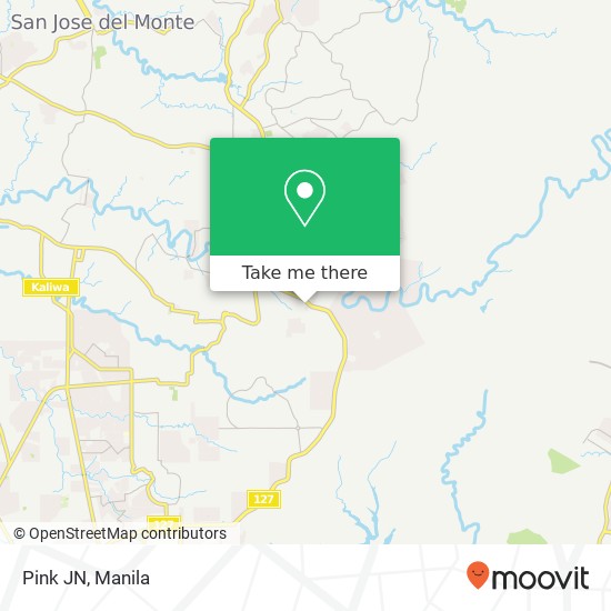 Pink JN, Barangay 180, Caloocan City North map