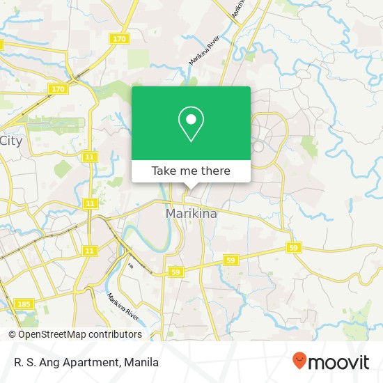R. S. Ang Apartment map