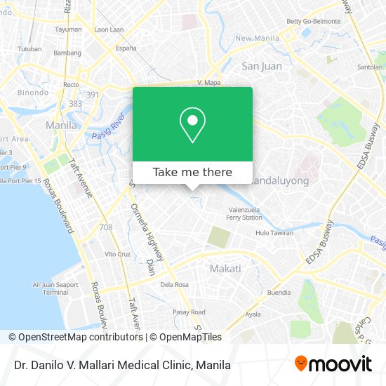 Dr. Danilo V. Mallari Medical Clinic map