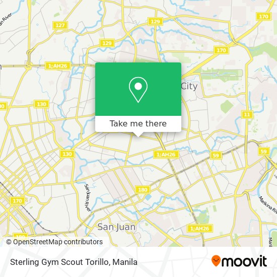 Sterling Gym Scout Torillo map