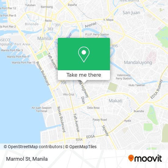Marmol St map