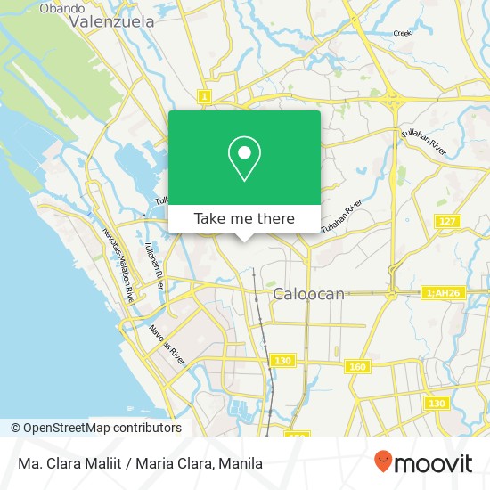 Ma. Clara Maliit / Maria Clara map