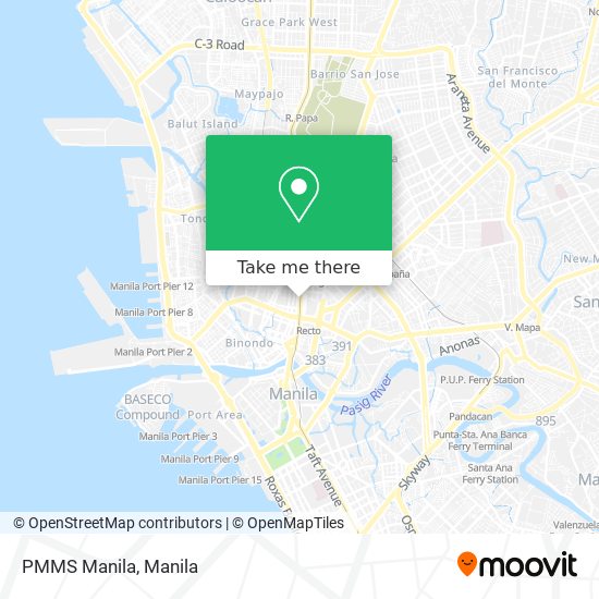 PMMS Manila map