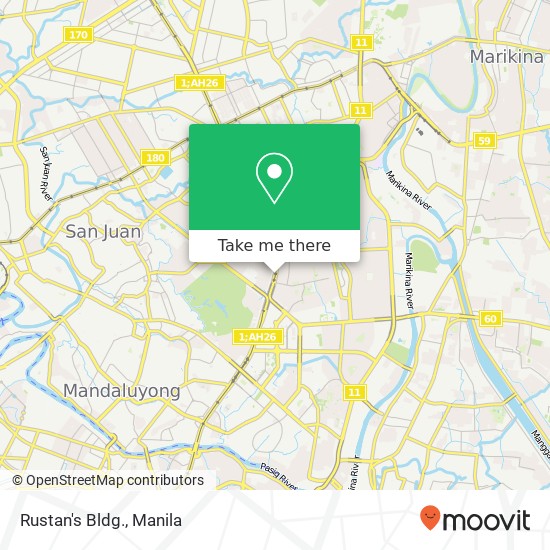 Rustan's Bldg. map