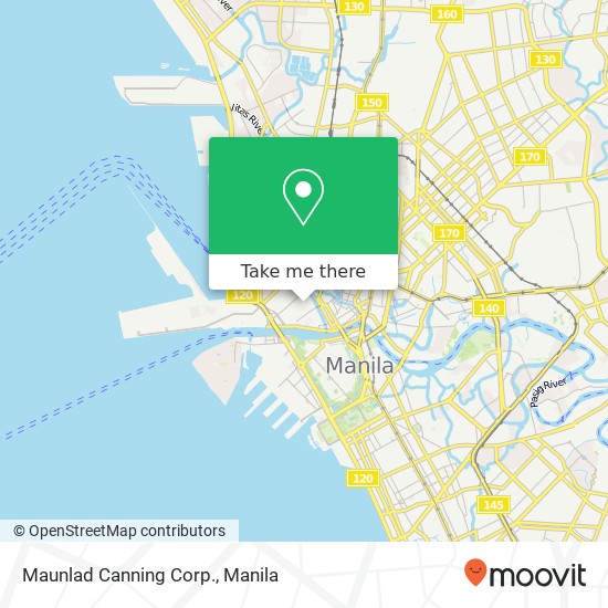 Maunlad Canning Corp. map