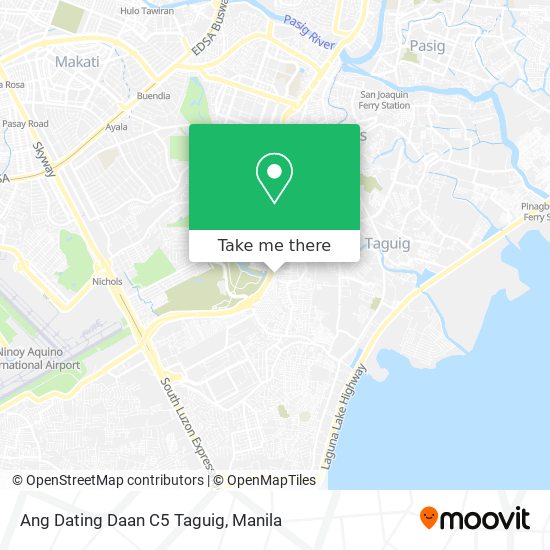 Ang Dating Daan C5 Taguig map