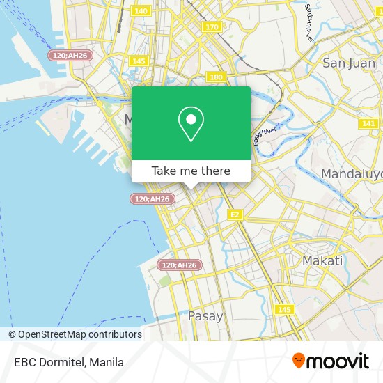 EBC Dormitel map