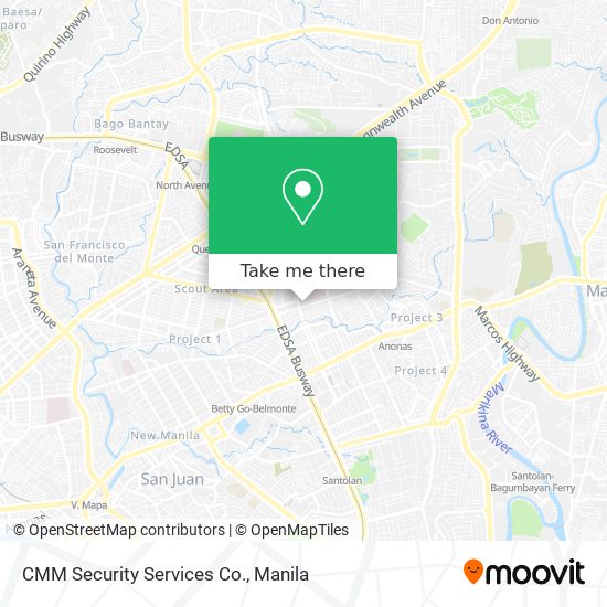 CMM Security Services Co. map