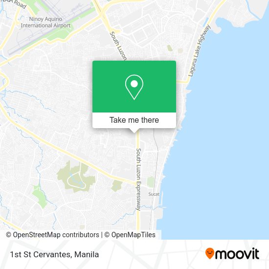 1st St Cervantes map