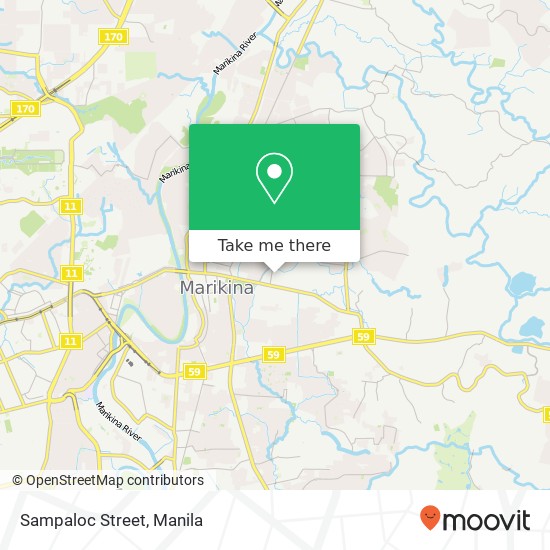 Sampaloc Street map