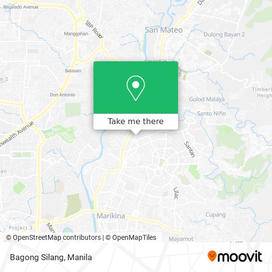 Bagong Silang map