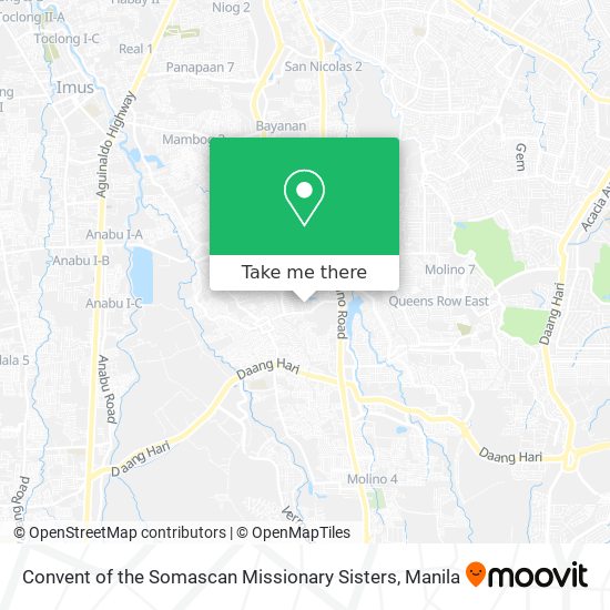 Convent of the Somascan Missionary Sisters map