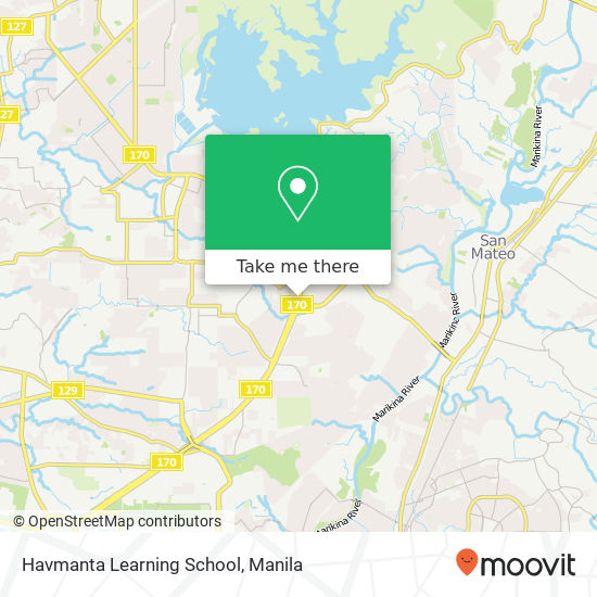 Havmanta Learning School map