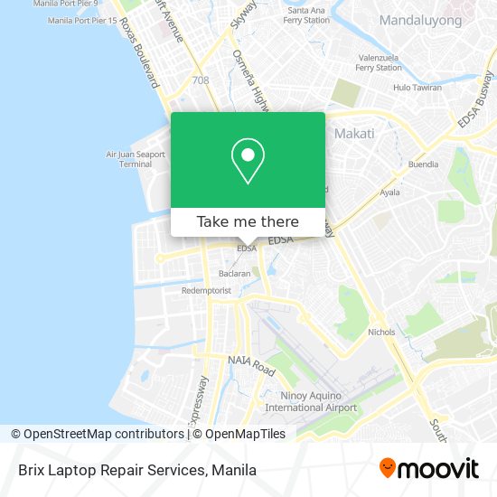 Brix Laptop Repair Services map