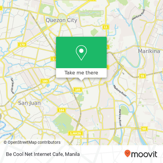 Be Cool Net Internet Cafe map