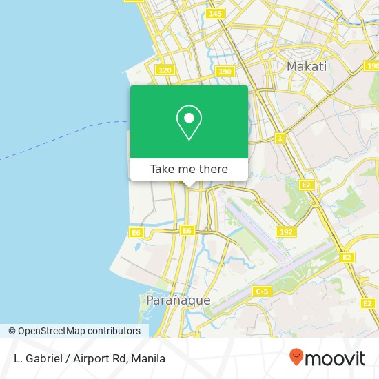 L. Gabriel / Airport Rd map